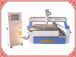 DT-1325T heavy duty Platform & Rotary all in one CNC Router 