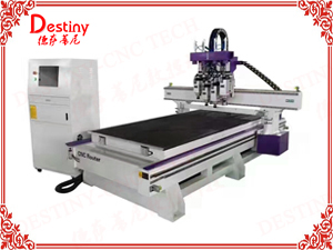 DT-1325T Heavy duty four cylinder heads ATC CNC Router