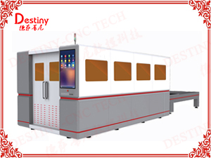 DT Auto-change platform 1000W/2000w/3000w Fiber laser cutting machine
