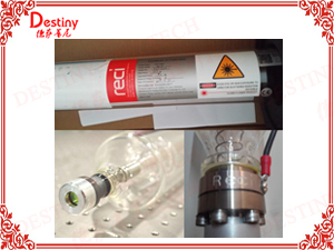 RECI Brand CO2 Glass laser tube RECI W1 75W, W2 90W, W4 100W , W6 130W , W8 150W 